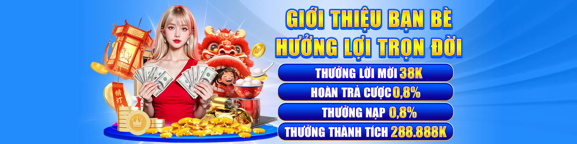 Hình ảnh chính King52 Casino với các trò chơi cá cược trực tuyến và link vào chính thức